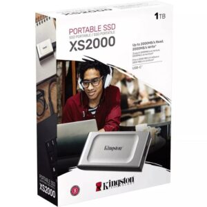 SSD portátil Kingston XS2000 1TB USB 3.2 Gen 2x2