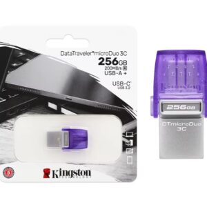 Kingston DTDUO3CG3/256GB DataTraveler MicroDuo 3C 256GB Unidad Flash