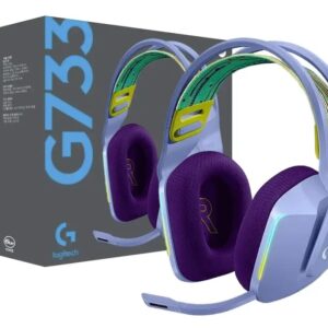 Headset inalámbrico Logitech G733 Lightspeed lila 981?000889