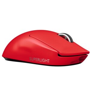 Logitech Pro X Superlight Rojo Wireless (910-006783)