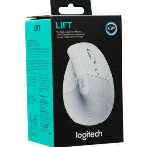 Logitech Mouse Lift White/Pale Grey (910-006469)