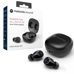 Audífono Motorola Moto Buds 105 True Wireless Black