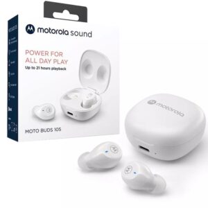 Audífono Motorola Moto Buds 105 True Wireless Blanco