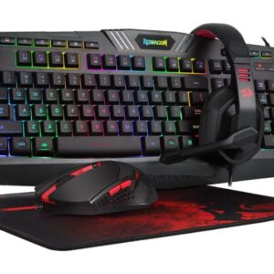 Redragon S101-BA-2-SP Combo 4 en 1 Gaming