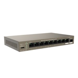Tenda Switch TEG1110PF-8-102W 8 Puertos 1SFP Giga PoE