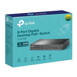 TP-Link TL-SG1008P Switch 8-Port Gigabit Desktop 4-Port PoE+