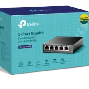TP-Link TL-SG1005P Switch 5-Port Gigabit Desktop 4-Port PoE+