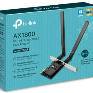 TP-Link AX1800 Wi-Fi 6 Bluetooth 5.2 PCIe Adapter