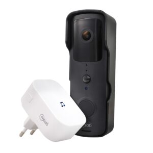 MLAB Cámara IP Video Portero Doorbell-Pro 1080P WiFi Dual-Band Outdoor IP65