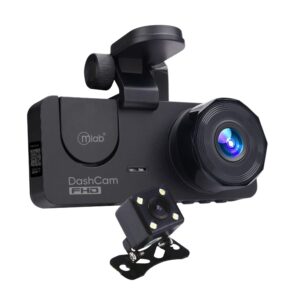 MLAB Cámara Auto DVR FHD 3 Cámaras (Front 1080p / Inside 720p / Back 720p)