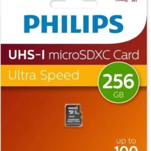 Philips MicroSD 256GB High Speed A1 U3 V10 FM25MD55B/97