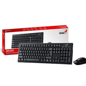 Genius Kit Teclado y Mouse Inalámbrico KM-8101BK