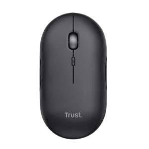 Trust Puck Mouse Inalámbrico Recargable Black