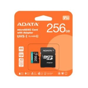 Adata Premier Pro MicroSDXC/SDHC UHS-I U3 256GB AUSDX256GUI3V30SA2-RA1