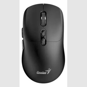 Genius NX-8080S mouse inalámbrico silent negro BT y 2.4 GHz
