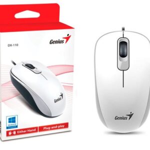Genius DX-110 mouse óptico USB blanco