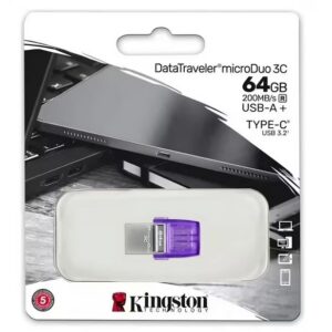 Kingston DTDUO3CG3/64GB DataTraveler microDuo 3C 64GB