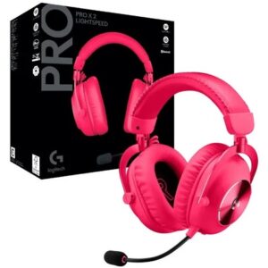 Headset gamer Logitech Pro X Lightspeed 2 Magent