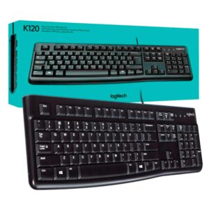 Logitech 920-004422 Teclado Alámbrico K120 Negro