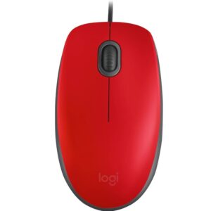 Logitech 910-006755 Mouse M110 Silent Rojo