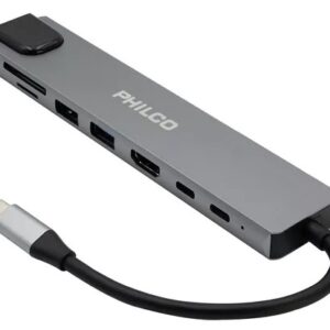 Philco 8 en 1 Hub Multifunción USB-C