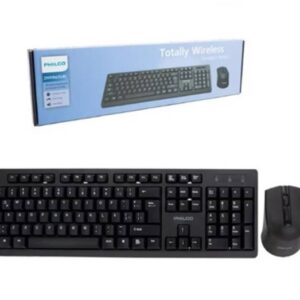 Philco PPR6354K Combo Teclado + Mouse Inalámbrico Negro