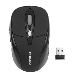 Philco Mouse Óptico Inalámbrico Negro
