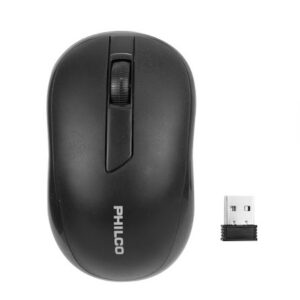 Philco Mouse Óptico Inalámbrico 2.4 GHz Negro