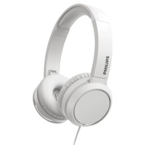 Philips TAH4105WT Audífono Over Ear Blanco Alámbrico Manos Libres