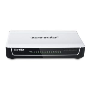 Tenda Switch 16 Puertos LAN 10/100 Tabla Directa a MAC 4000