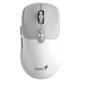 Genius NX-8080S-WH Mouse Inalámbrico Bluetooth + 2.4GHz Copilot White