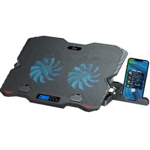 MLAB BF-12 Base Ventilador Notebook Two Big Fan 12,5 LCD Display Speeder