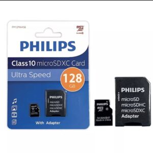 Philips FM12MA45B/97 Micro SD CL10 con Adaptador 128GB