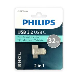 Philips Pendrive 2 en 1 Type C 3.2 (32GB) FM32FD145B/97