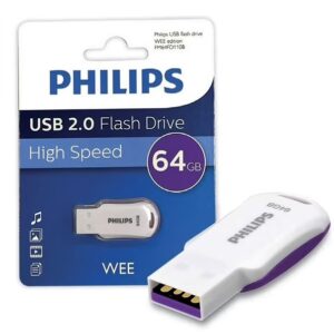 Philips Pendrive Wee 64GB (Purple) 2.0 FM64FD110B/97