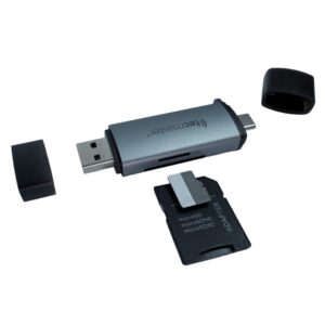 Tecmaster Fast-Speed Card Reader 3.0 Usb-C/Usb-A Sd Tf