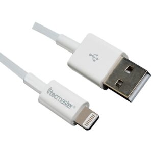 Tecmaster Cable Lightning a USB Certificado MFi 1m