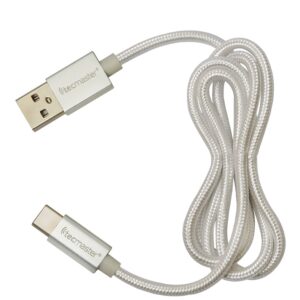 Tecmaster Cable USB Tipo-C a USB 1m Nylon Alta Resistencia