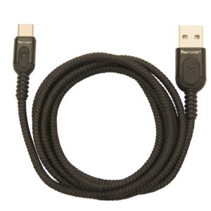 Tecmaster Cable Tipo-C con Ciclo RGB 1.2m Carga Rápida