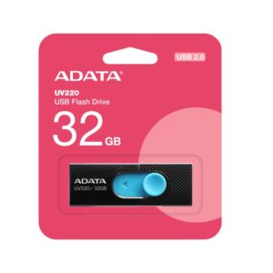 Adata Pendrive 32GB Usb 2.0 Negro/Azul