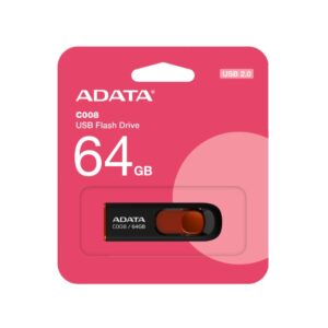 Adata Pendrive 64GB Usb 2.0 Negro/Rojo