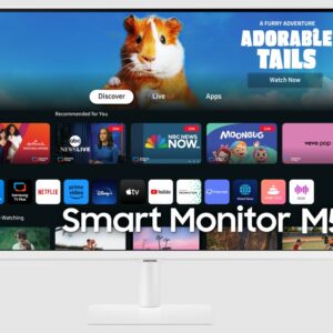 Samsung Monitor 27" FHD 60Hz Smart Blanco HDMI/USB/WiFi/BT