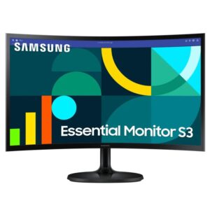 Samsung Monitor 24" FHD 100Hz Curvo VGA/HDMI VA 4ms
