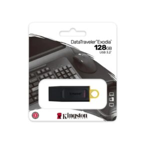 Kingston DataTraveler Exodia 128GB USB 3.2 Gen 1 Black Yellow