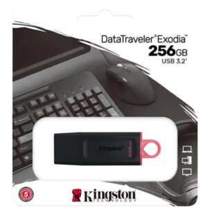 Kingston DataTraveler Exodia 256GB USB 3.2 Gen 1 Black Pink