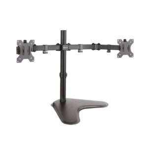 Klip Xtreme Soporte Doble Monitor 13-32 Con Base Giro 180 (KPM-650)